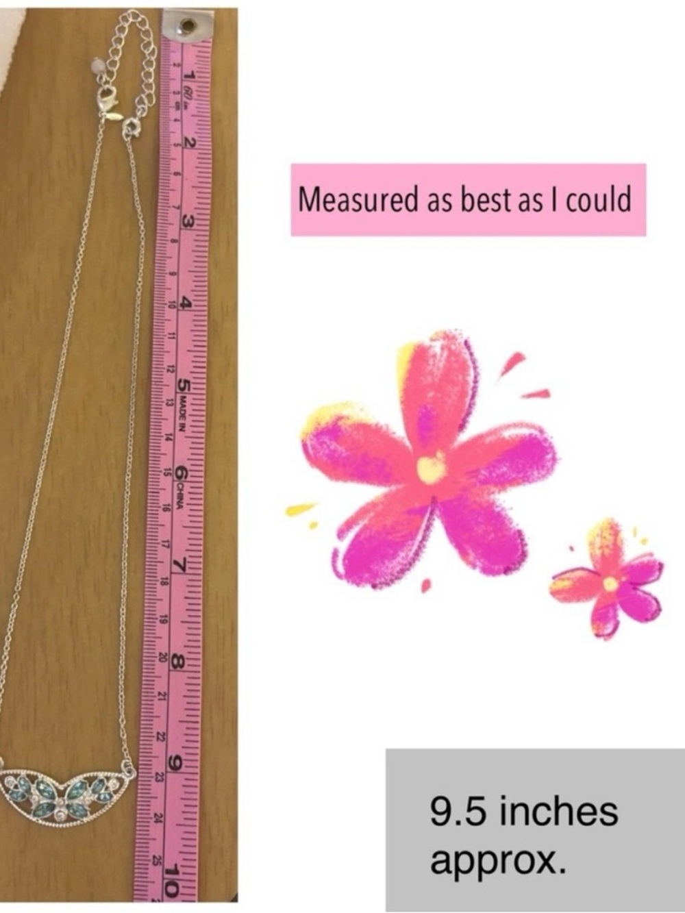 5 pairs of earrings, 1 bracelet, 1 necklace. See descriptions in details. - Picture 5 of 15